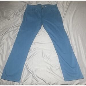 JACHS New York Men’s Straight Fit Casual 5 Pocket Pants 34x29 Dark Teal